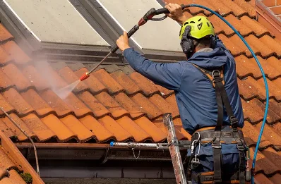 Démoussage et hydrofuge de toiture à Amanlis